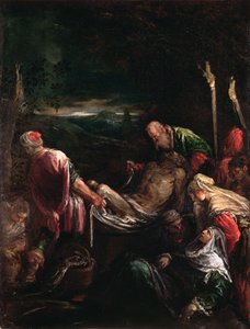 Sepultamento de Cristo, 1578-80 de Leandro da Ponte Bassano